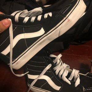 hightop vans size 7